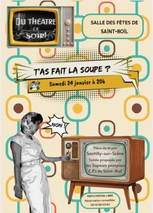 Affiche pièce théâtre