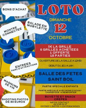 Affiche loto